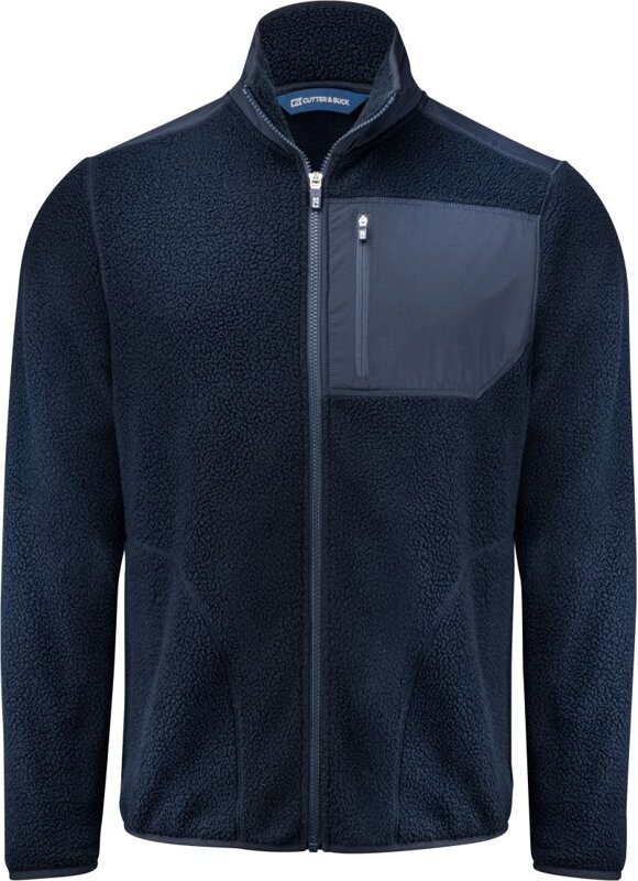Cutter&Buck hřejivá pánská flísová bunda na zip Cascade Sherpa Cutter&Buck hřejivá pánská flísová bunda na zip Cascade Sherpa