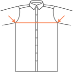 Návod jak změřit šířku pánské košile SmartMen přes hrudník