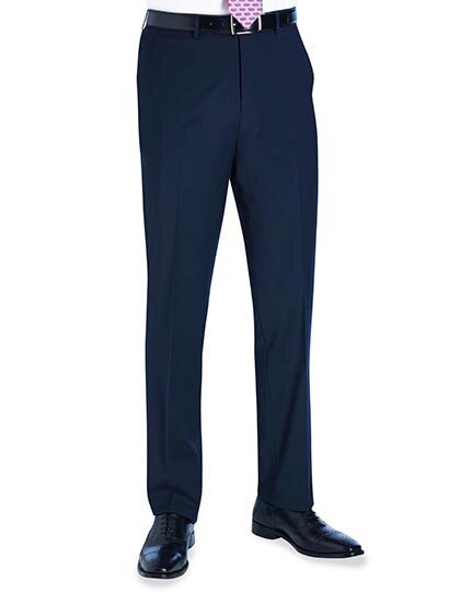 Pánské Tailored fit elegantní kalhoty Avalino Brook Taverner - Běžná délka 80 cm