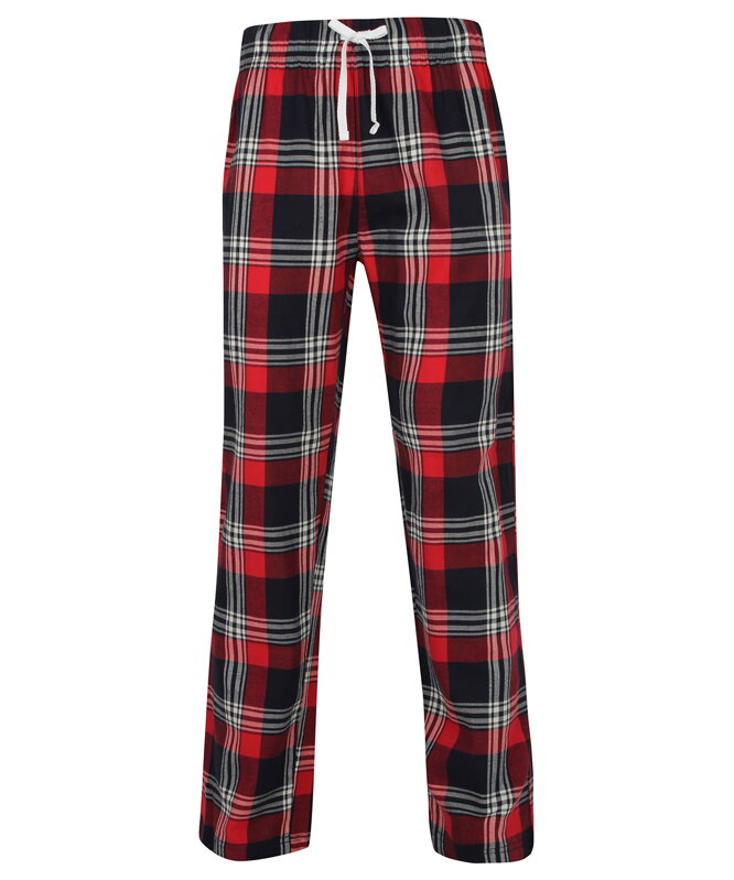 Pánské kárované pyžamové kalhoty SkinniFit